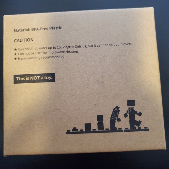 Build-On Brick Mug - Picture 2 of 4